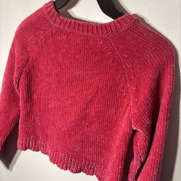 Tommy Bahama Youth Girls Red Cable Knit Pullover Sweater Size S - Picture 8 of 10
